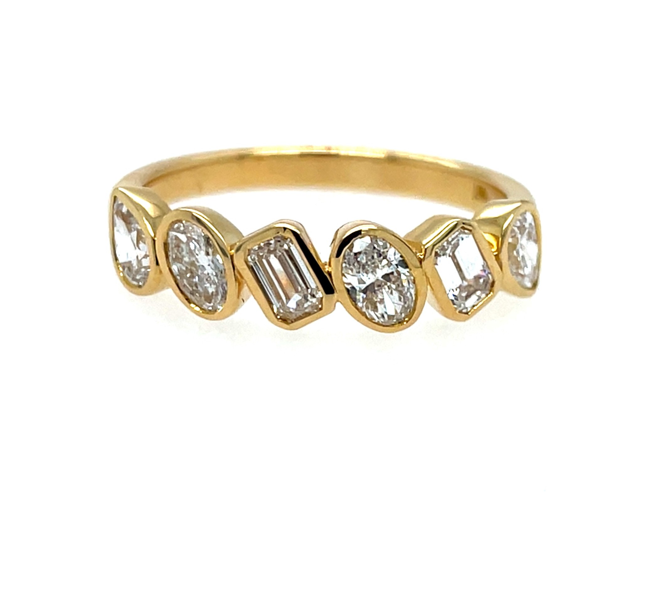 Yellow Gold Diamond Fashion Band