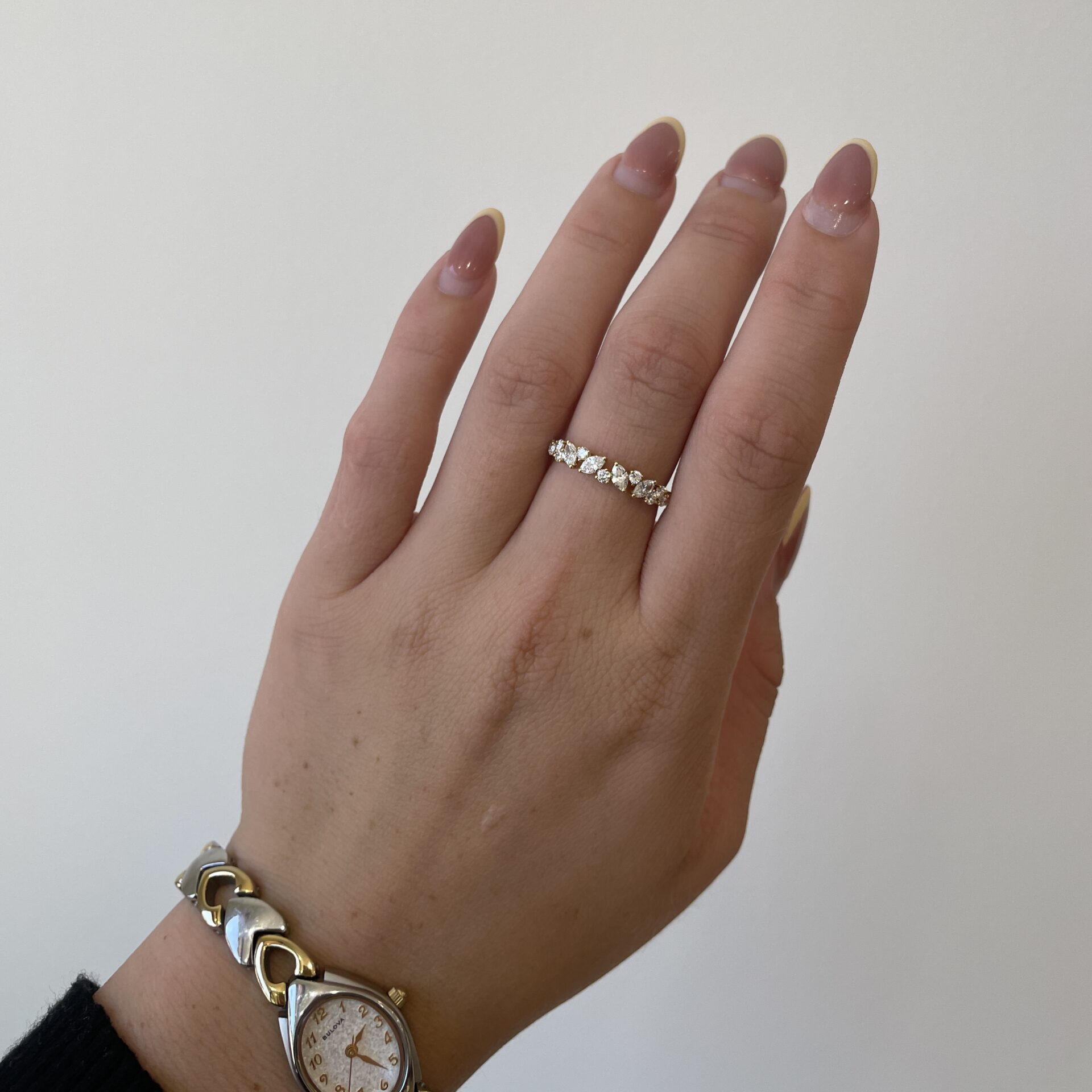 Yellow Gold Diamond Fashion Band