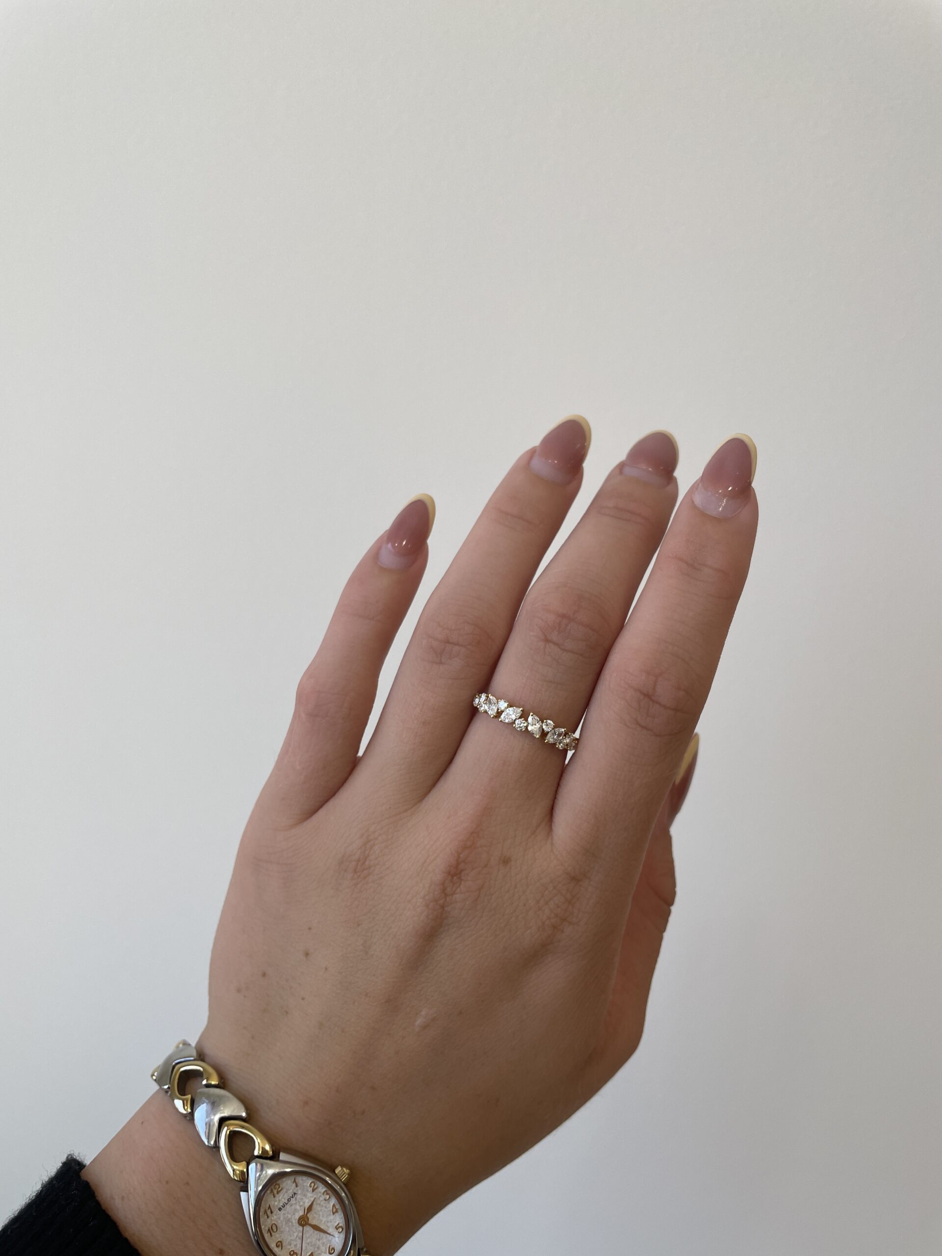 Yellow Gold Diamond Fashion Band