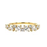 Yellow Gold Diamond Fashion Band