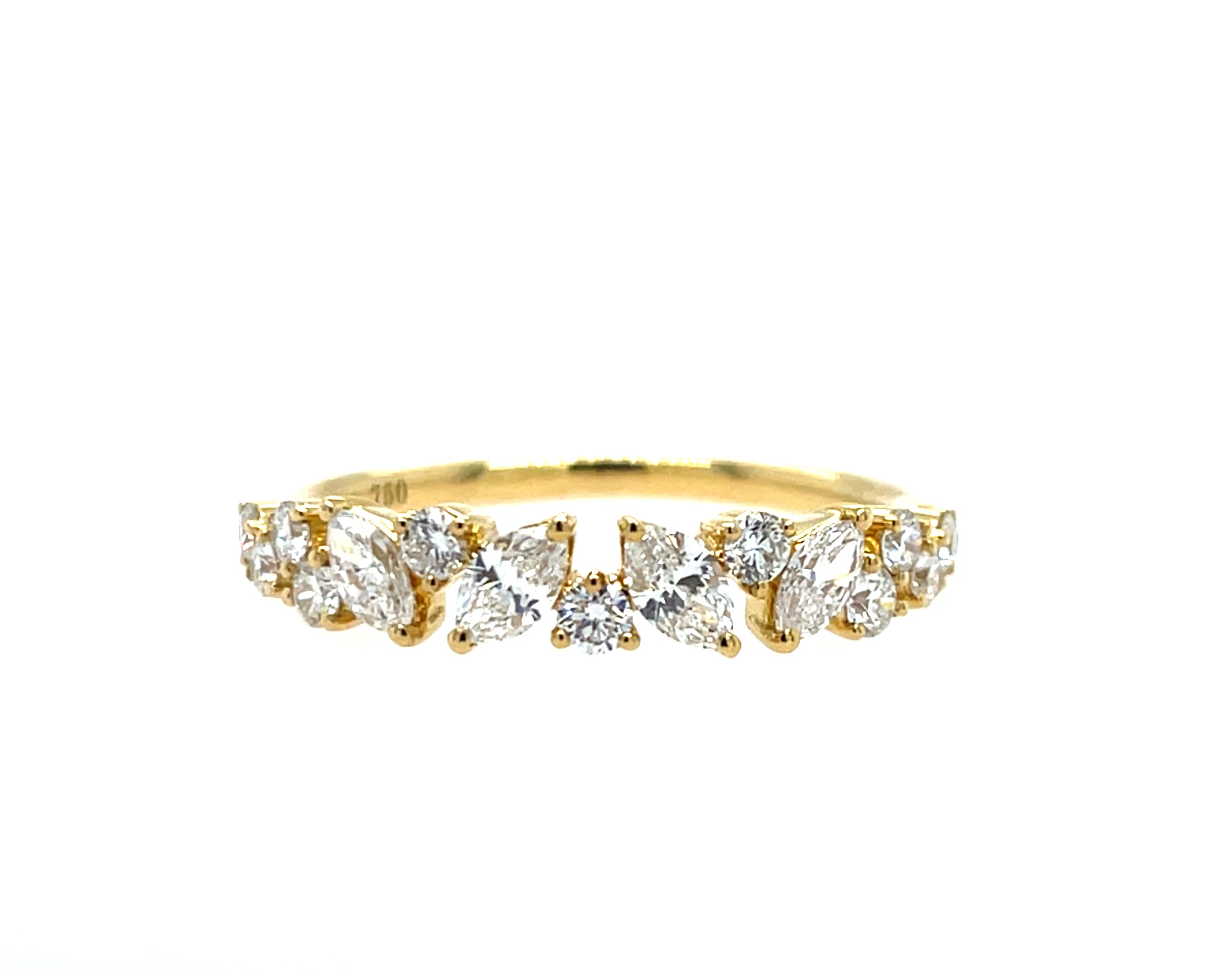 Yellow Gold Diamond Fashion Band