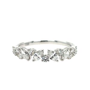 White Gold Diamond Fashion Band