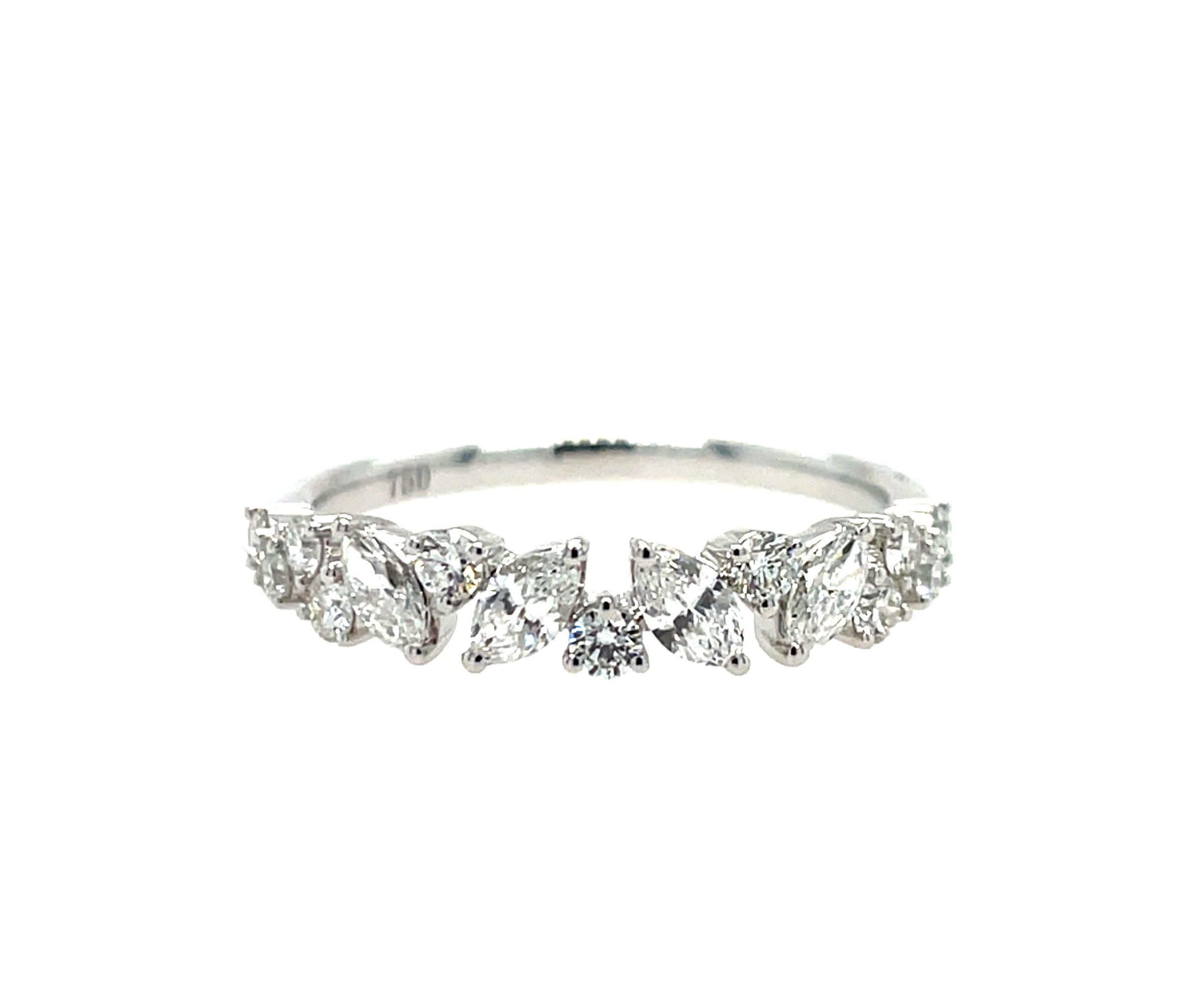 White Gold Diamond Fashion Band
