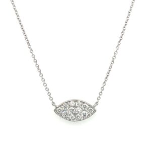White Gold Diamond Necklace