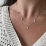 White Gold Diamond Necklace