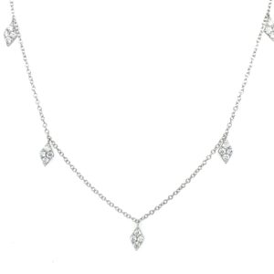 White Gold Diamond Necklace