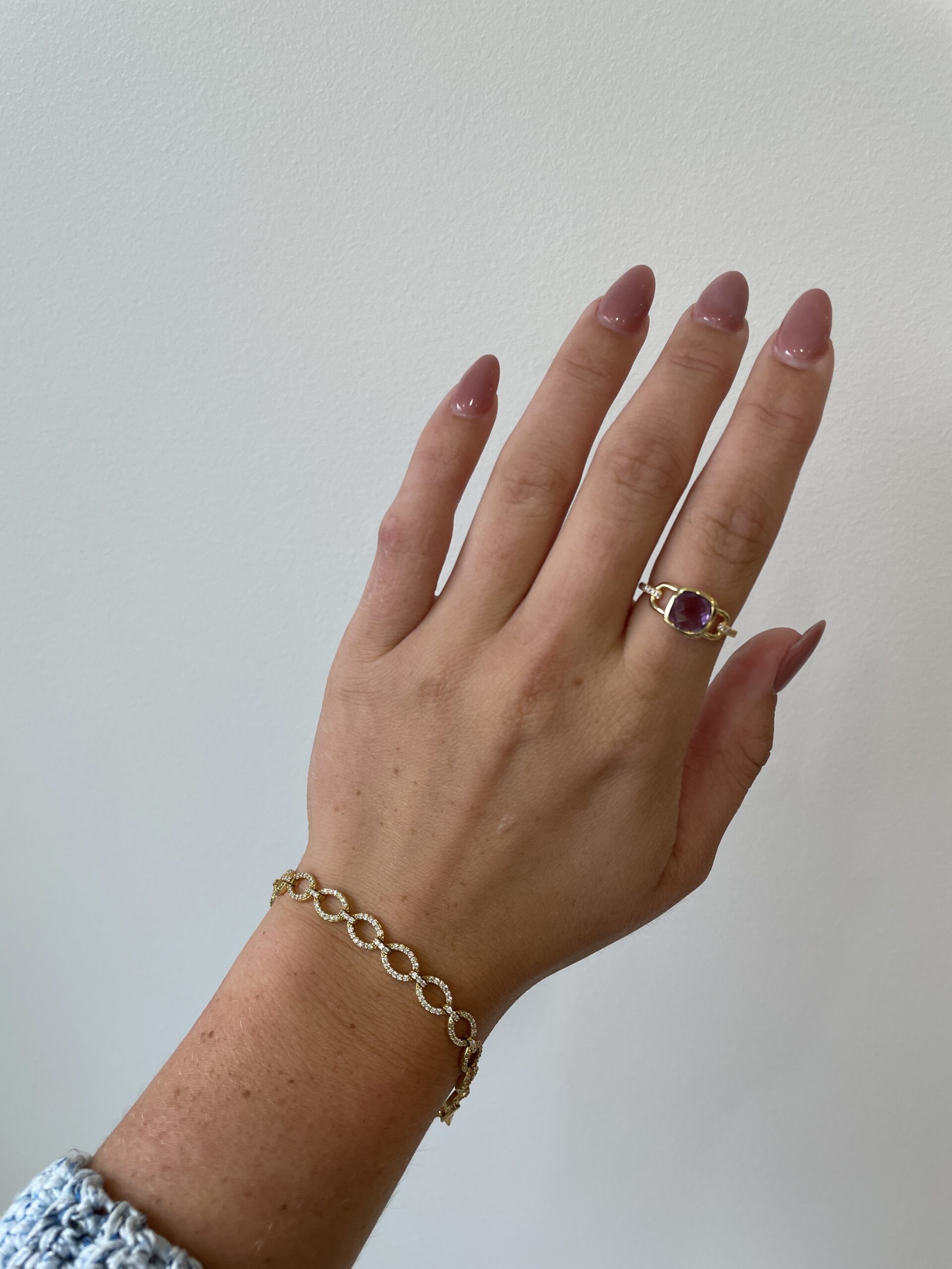 Yellow Gold Diamond Bracelet