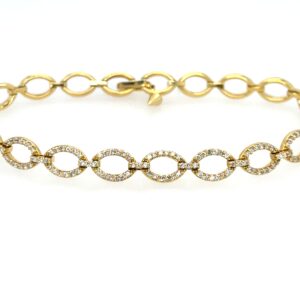 Yellow Gold Diamond Bracelet