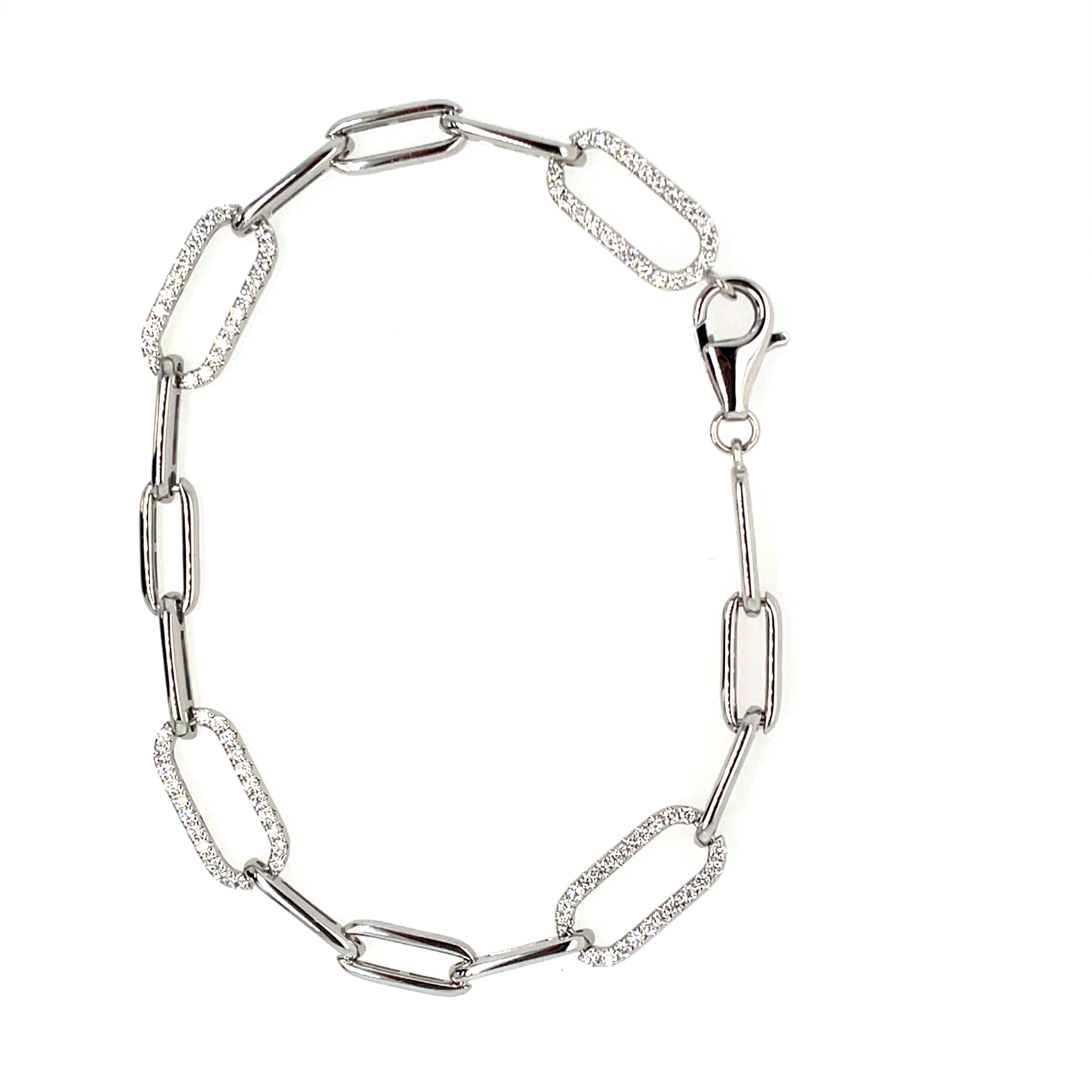 White Gold Diamond Bracelet