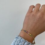 Yellow Gold Multi-Colored Sapphire Bracelet
