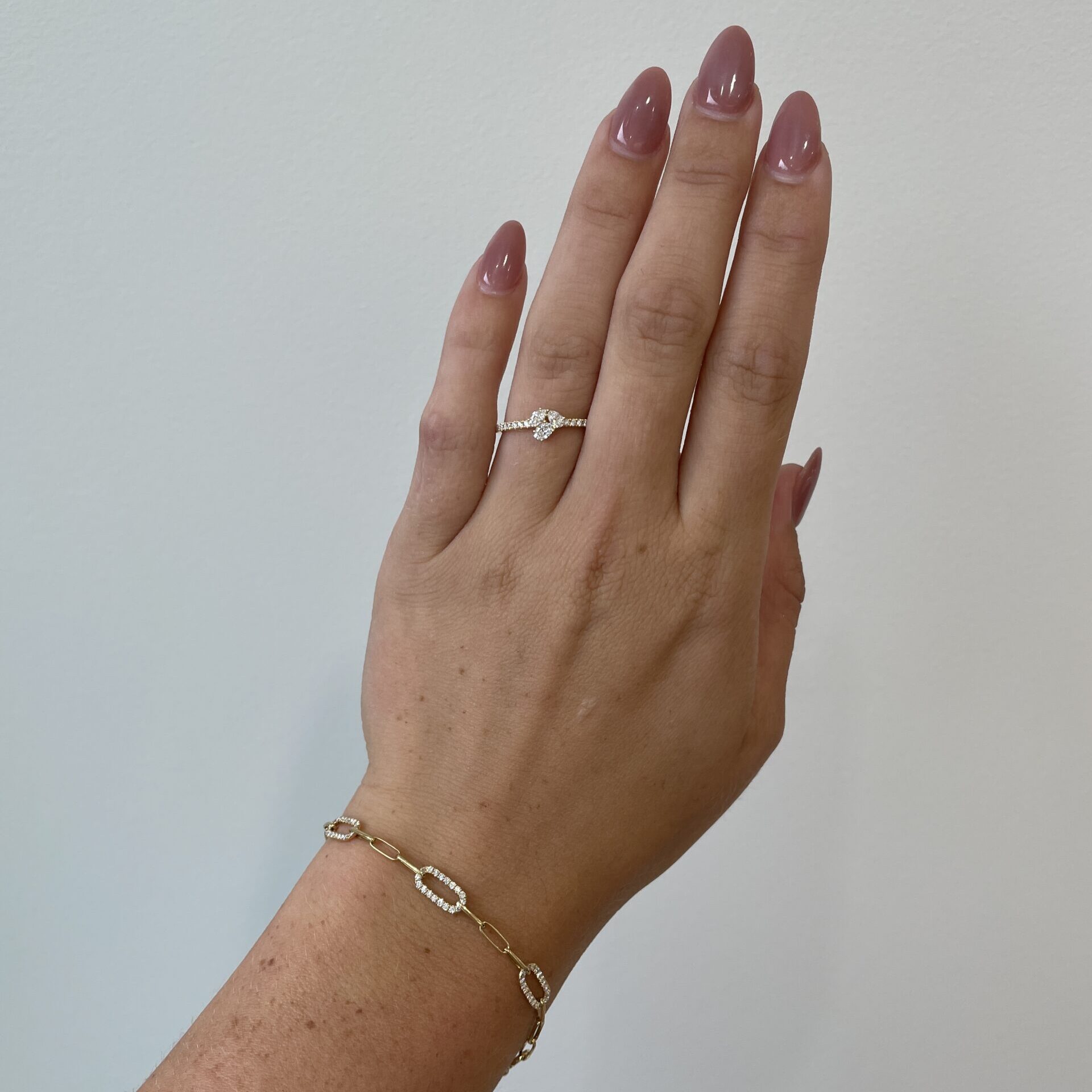Yellow Gold Diamond Bracelet
