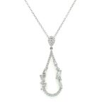 White Gold Diamond Necklace