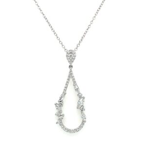 White Gold Diamond Necklace