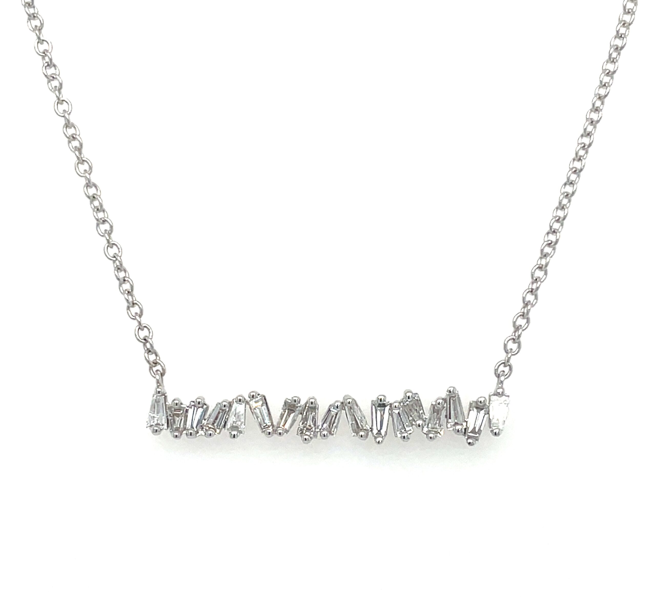 White Gold Diamond Necklace