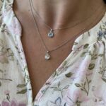 Sterling Silver Gemstone Pendant Necklace