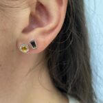 Sterling Silver Smoky Quartz Earrings
