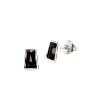 Sterling Silver Smoky Quartz Earrings