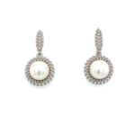 Sterling Silver Pearl Earrings