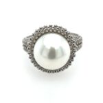 Sterling Silver Pearl Ring