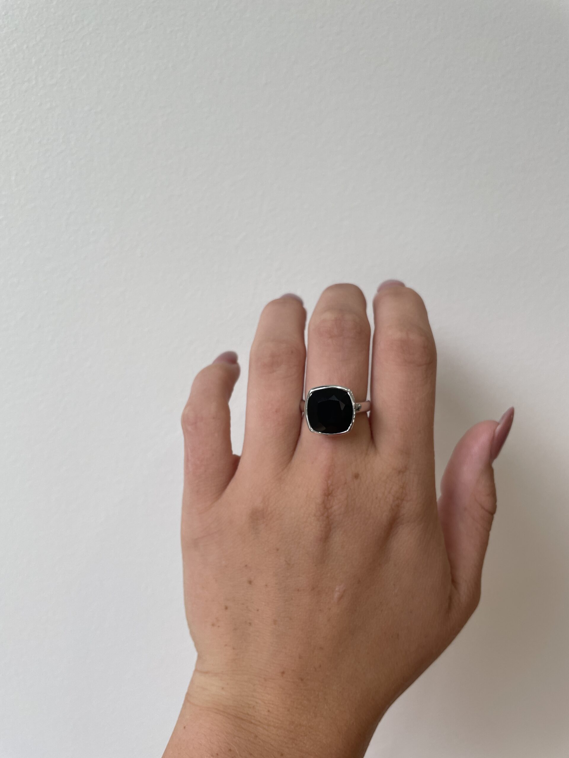 Sterling Silver Onyx Ring