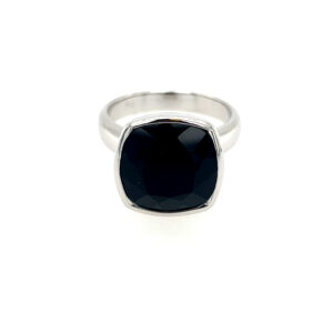Sterling Silver Onyx Ring