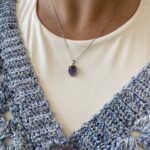 Sterling Silver Amethyst Pendant Necklace