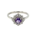 Sterling Silver Amethyst Ring