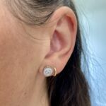 White Gold Diamond Earrings
