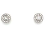 White Gold Diamond Earrings