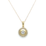 Yellow Gold Diamond Necklace