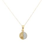Yellow Gold Diamond Necklace
