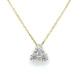 Yellow Gold Diamond Necklace