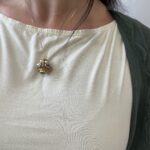 Estate: 22 Karat Yellow Gold Fob Pendant with Gemstones & Pearls