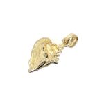 Estate: Yellow Gold Conch Shell Charm