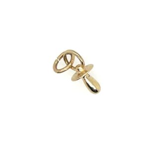Estate: Yellow Gold Pacifier Charm