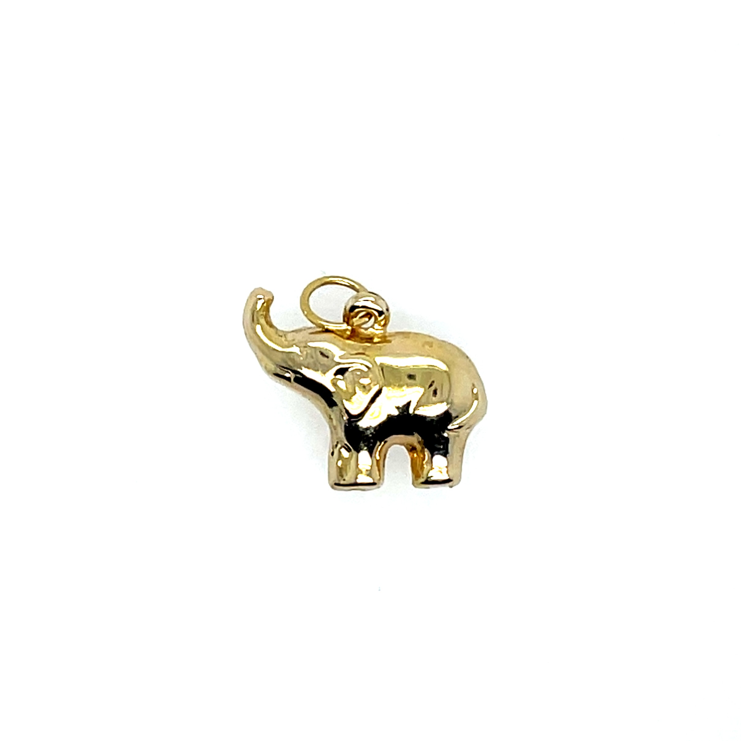 Estate: Yellow Gold Elephant Charm