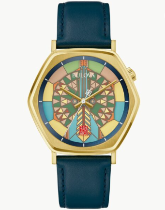 Men's Bulova Frank Lloyd Wright Imperial Hotel Watch