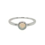 Sterling Silver Opal Ring
