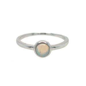 Sterling Silver Opal Ring