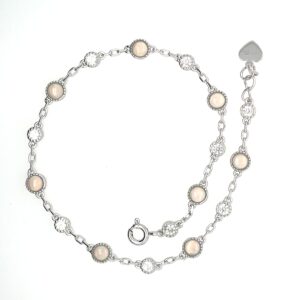 Sterling Silver Ethiopian Opal Bracelet