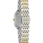 Ladies' Bulova Sutton Classic Square Two-Tone Watch