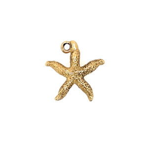 Estate: Yellow Gold Starfish Charm