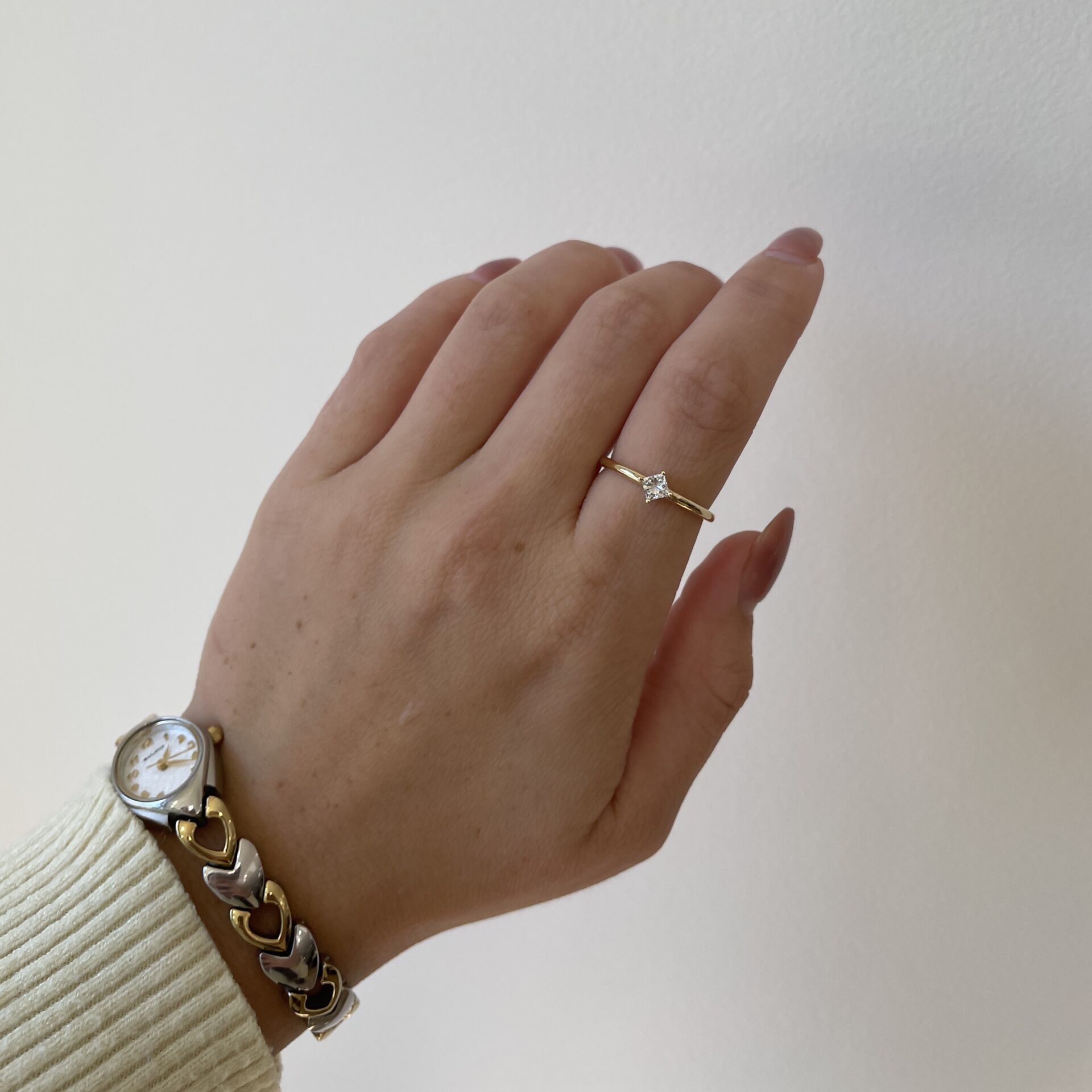 Yellow Gold Diamond Fashion Ring