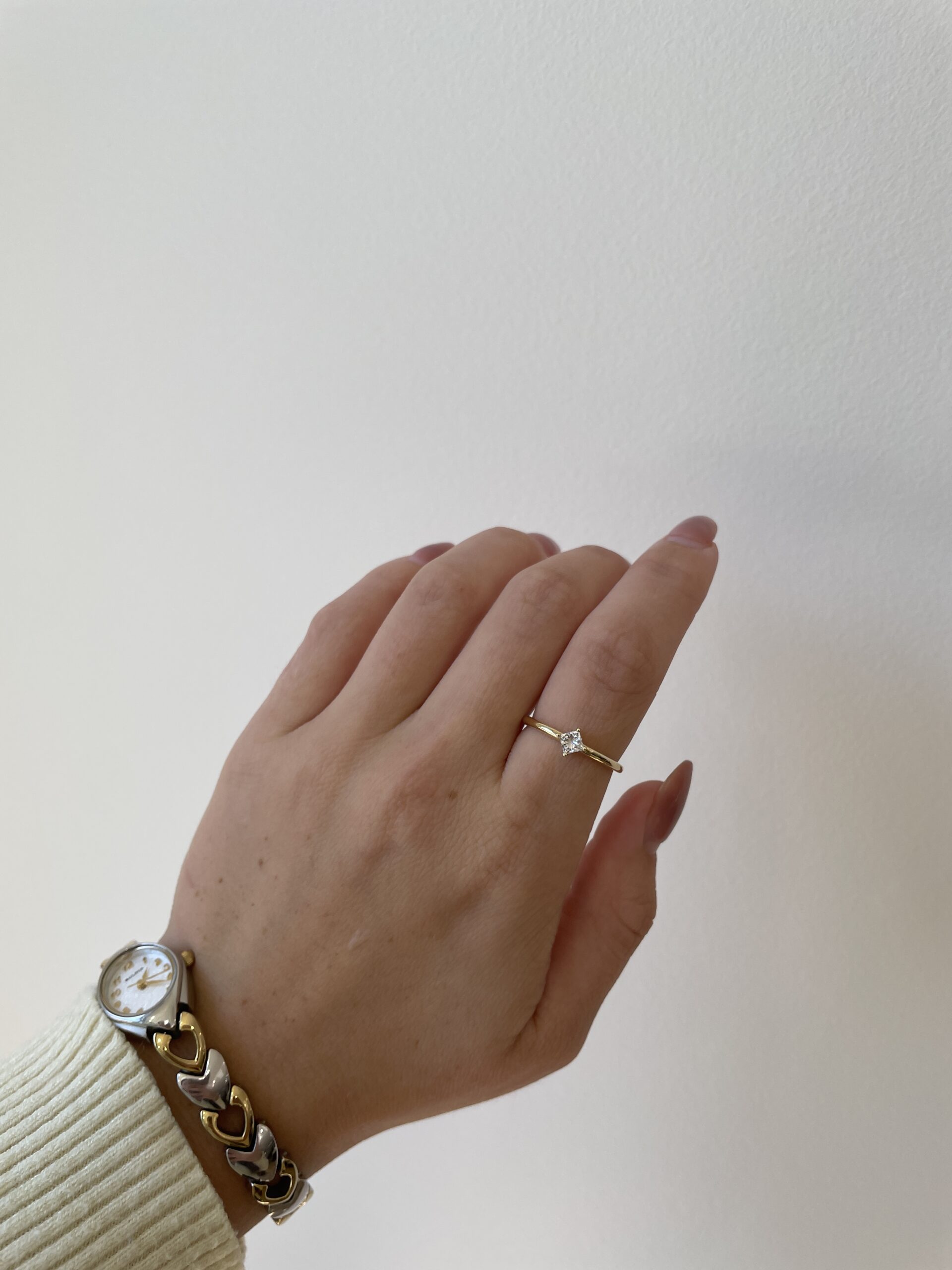 Yellow Gold Diamond Fashion Ring