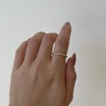 Yellow Gold Stackable Twisted Rope Band