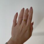 White Gold Citrine Ring