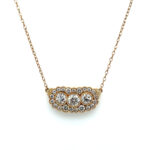 Yellow Gold Diamond Necklace