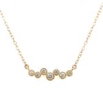 Yellow Gold Diamond Necklace