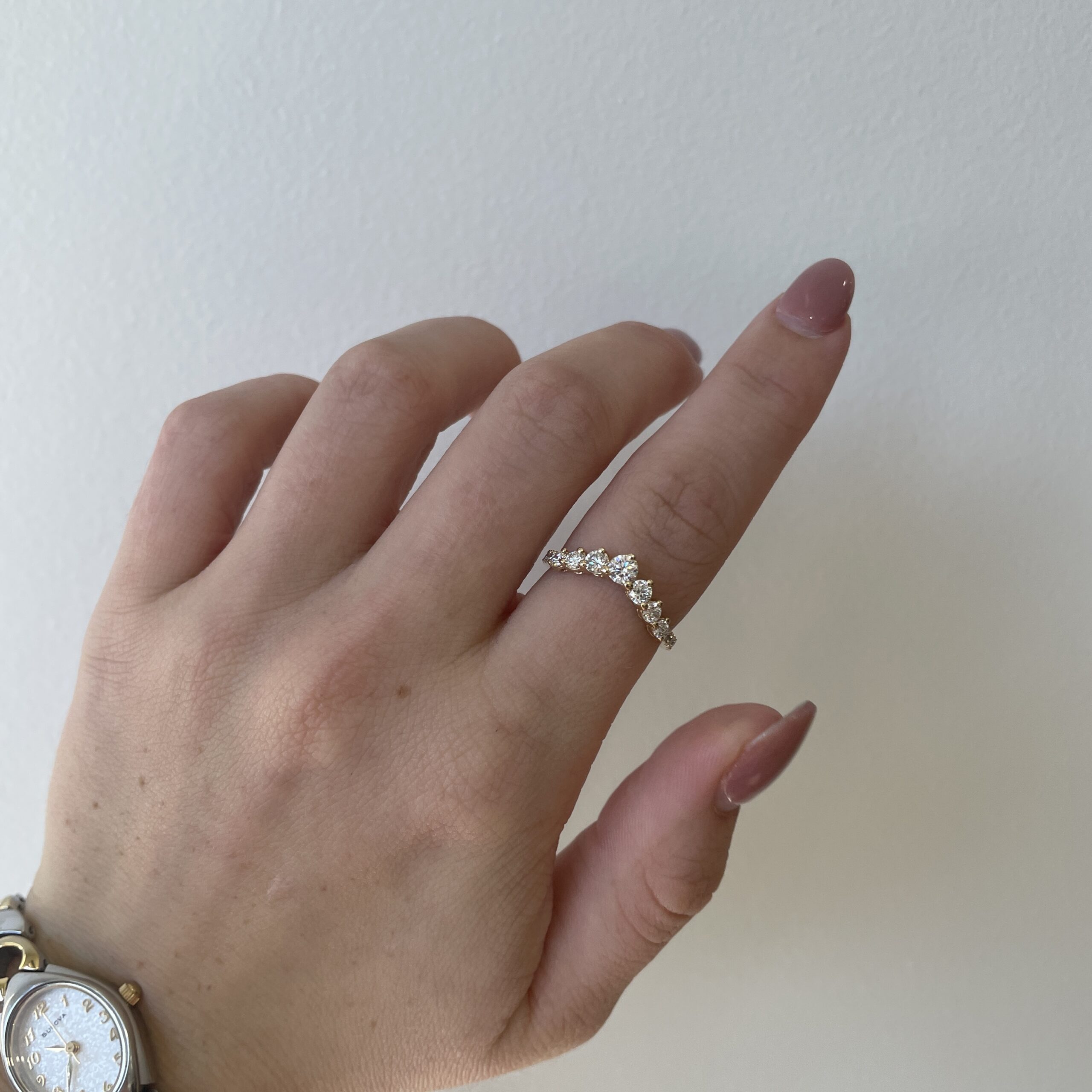Yellow Gold Diamond Fashion Band