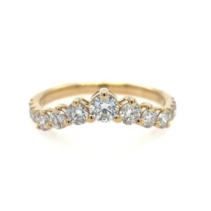 Yellow Gold Diamond Fashion Band